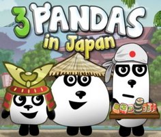 3 Panda Japonya'da oyunu oyna