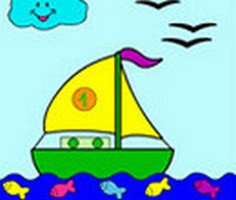 Play Boat Coloring