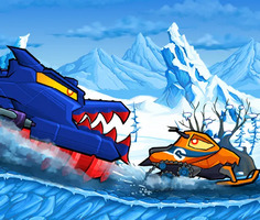 Play Car Eats Car: Winter Adventure