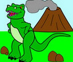 Play Dinosaur Coloring