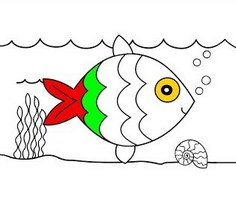 Play Fish Coloring Pages