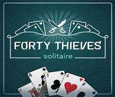 Play Forty Thieves Solitaire