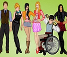 Glee Cast Dress Up