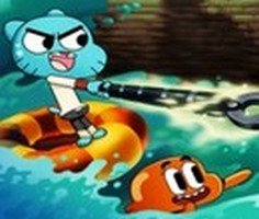 Gumball: Kanalizasyonda Kazak Arama oyunu oyna