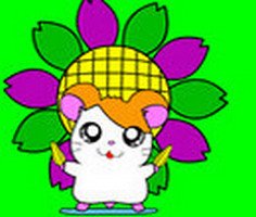 Hamtaro Boyama oyunu oyna