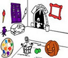 Play Haunted House Painting