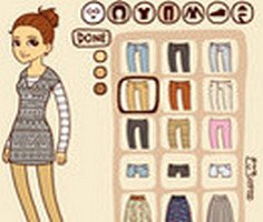 Play Hipster Girl Dress Up