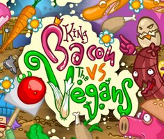 Play King Bacon Vs The Vegans