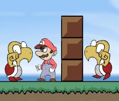 Play Mario Combat Deluxe