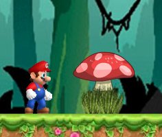 Mario in the Jungle