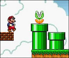 Süper Mario Flash oyunu oyna