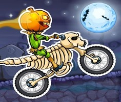 Moto X3M 6 Spooky Land