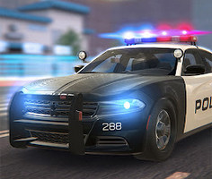 Polis Arabası Simülatörü oyunu oyna
