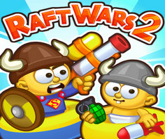 Play Raft Wars 2