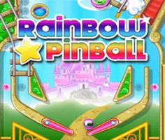 Gökkuşağı Yıldızı Pinball oyunu oyna