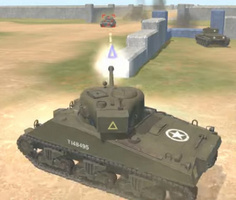 Realistic Tank Battle Simulation