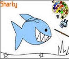 Sharky Colouring