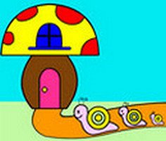 Play Snail Family Coloring