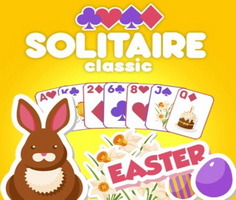 Klasik Solitaire Paskalya oyunu oyna