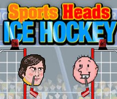 Play Sports Heads Ice Hockey