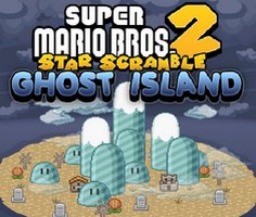 Play Super Mario Bros Star Scramble 2 Ghost Island