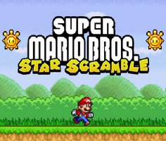 Super Mario Bros Star Scramble