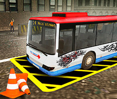 Play Vegas City Highway Bus Parking Simulator