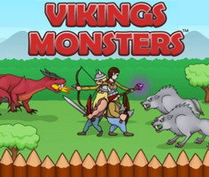 Vikingler ve Canavarlar oyunu oyna
